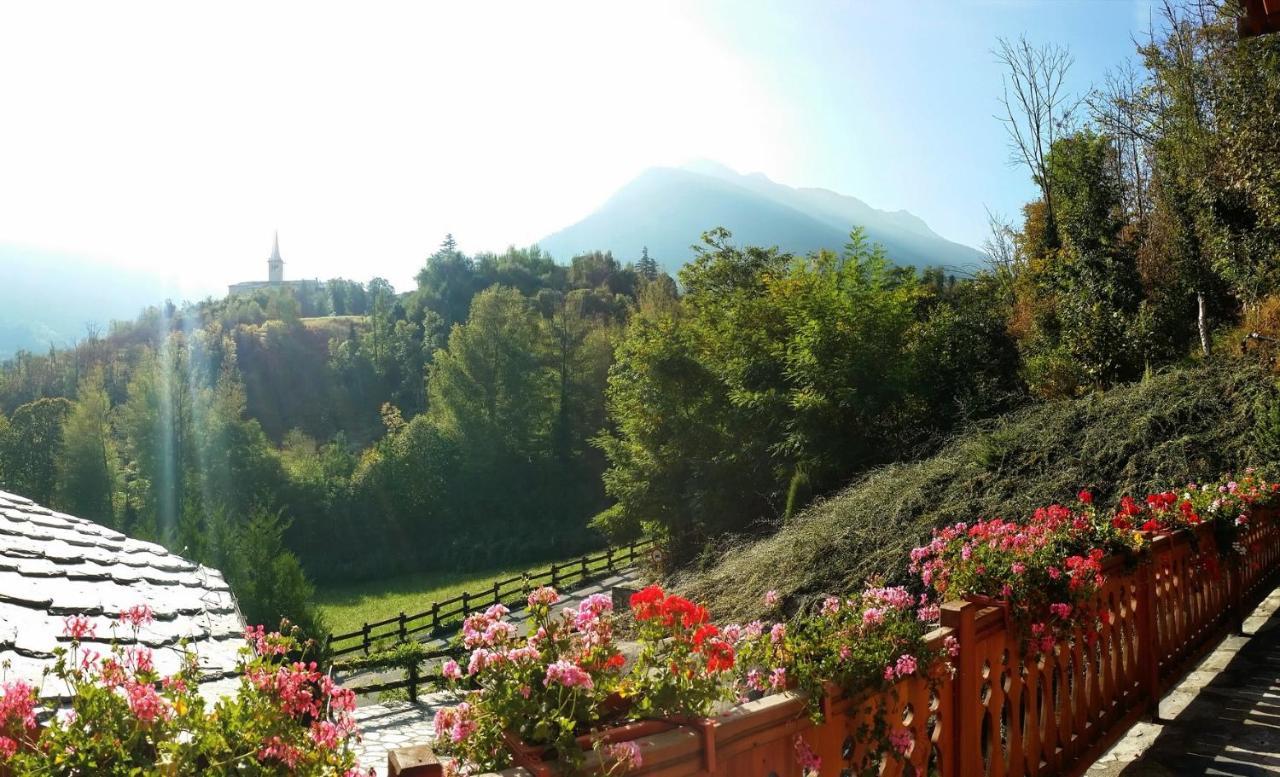 Le Renard D'Introd Bed & Breakfast Bagian luar foto