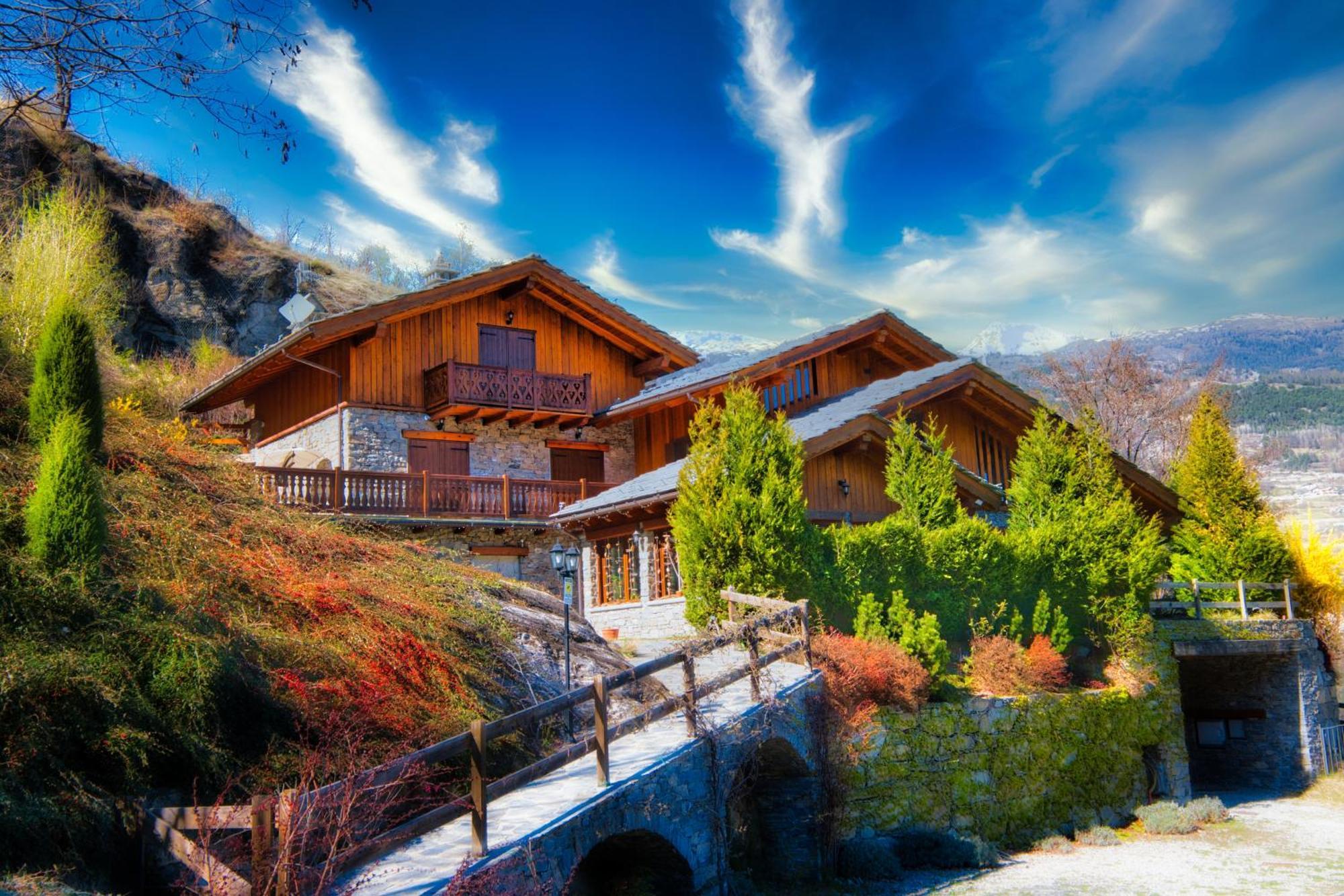 Le Renard D'Introd Bed & Breakfast Bagian luar foto